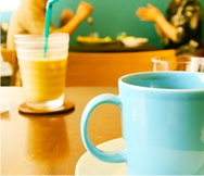 パンフレットやお店のカードに